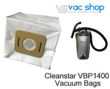 Load image into Gallery viewer, Cleanstar VBP1400 vacuum cleaner bags