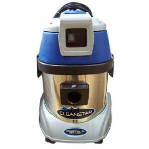 Cleanstar 15L Commercial Wet N Dry Vacuum – Stainless Steel VC15L