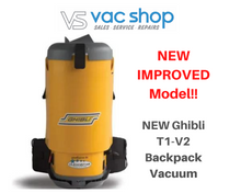 Load image into Gallery viewer, Ghibli T1-v2 Backpack Commercial Vacuum Cleaner with IEC plug