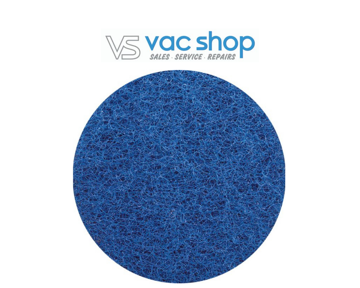 Glomesh Pad Regular Blue 220mm Nuc244nx 6 pack Vac Shop