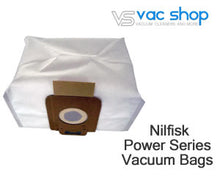 Load image into Gallery viewer, Nilfisk Power Series vacuum bags