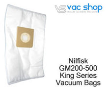 Load image into Gallery viewer, Nilfisk gm200 400 king series vacuum bags