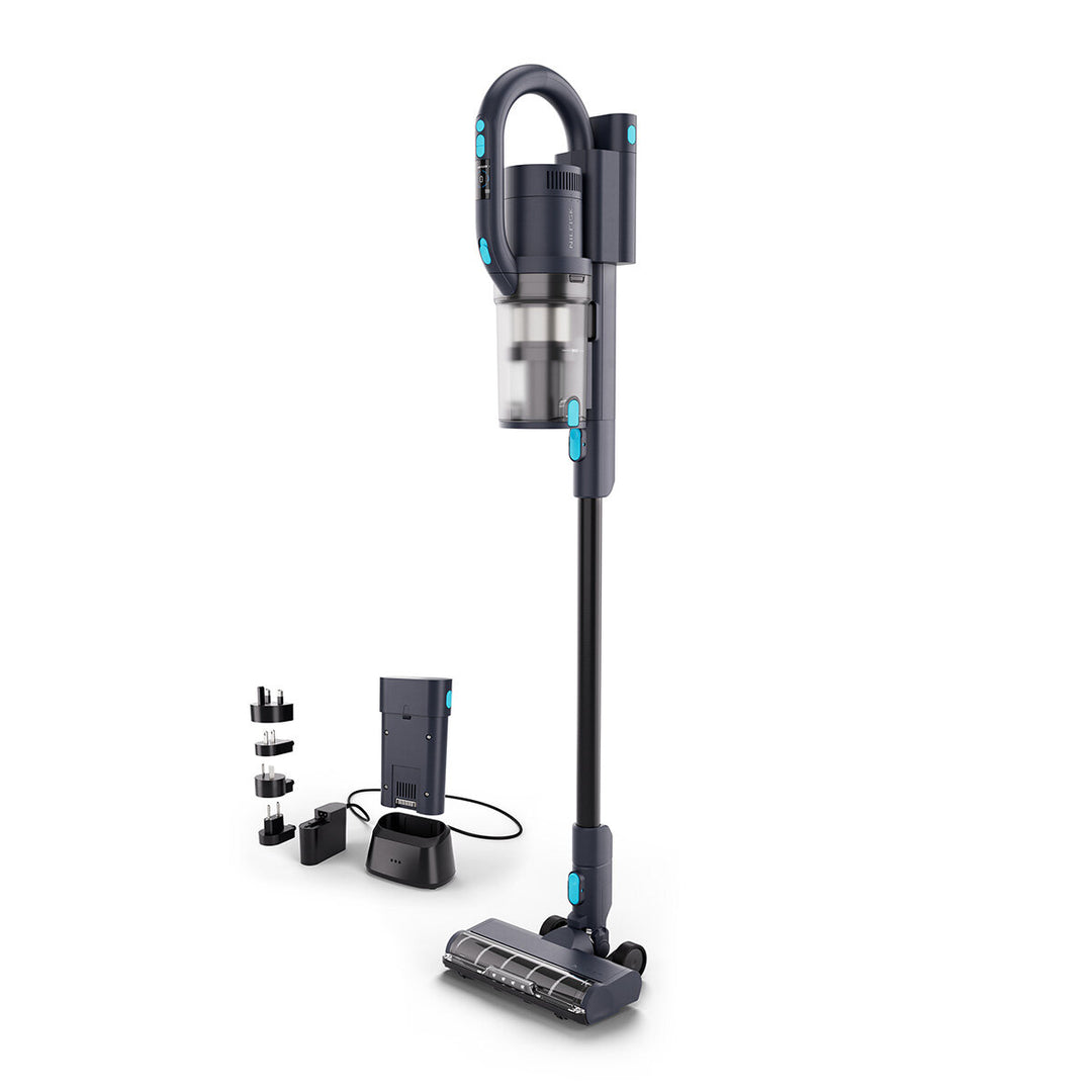 Nilfisk VU200 Grab & Go Instant Stick Vacuum Cleaner with extra battery and charger