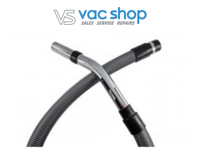 Complete Silver Ducted Hose -Comes With Chrome Handle & Ducted Hose Cuff HSCOM11