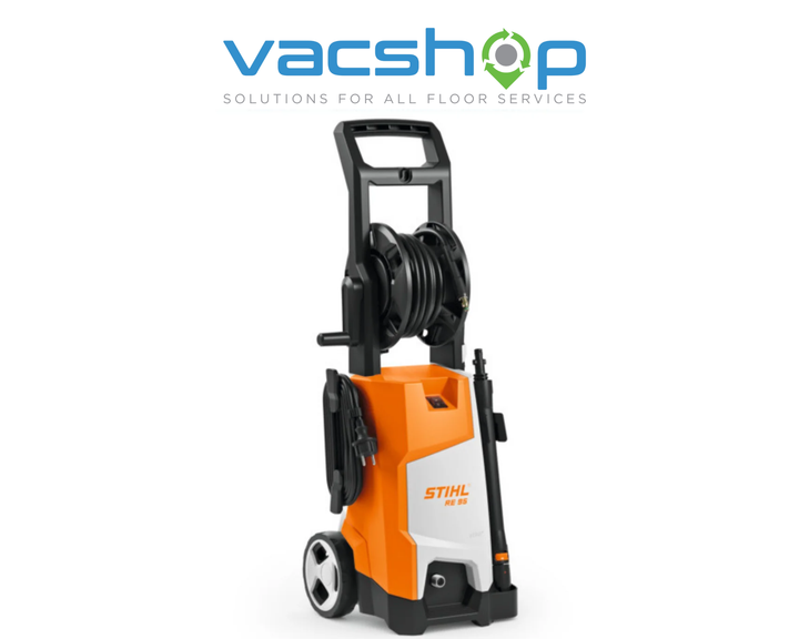STIHL RE 95 PLUS Compact High-Pressure Cleaner with Storage Reel
