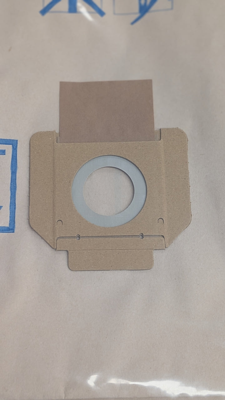 302001484 Attix 7 Series paper vacuum bags Genuine