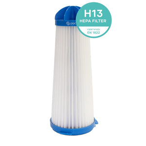 PACVAC Superpro H13 HEPA Pre-motor cone filter 196mm