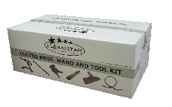 Complete Silver Ducted Vacuum Kit  -Comes in 9mtr | 10mtr | 11mtr | 12 Meter
