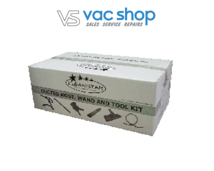 Complete Silver Ducted Vacuum Kit  -Comes in 9mtr | 10mtr | 11mtr | 12 Meter