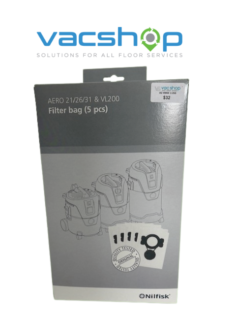 Nilfisk Alto Aero 20/21/25/26/31, makita VC2000LVC2010L