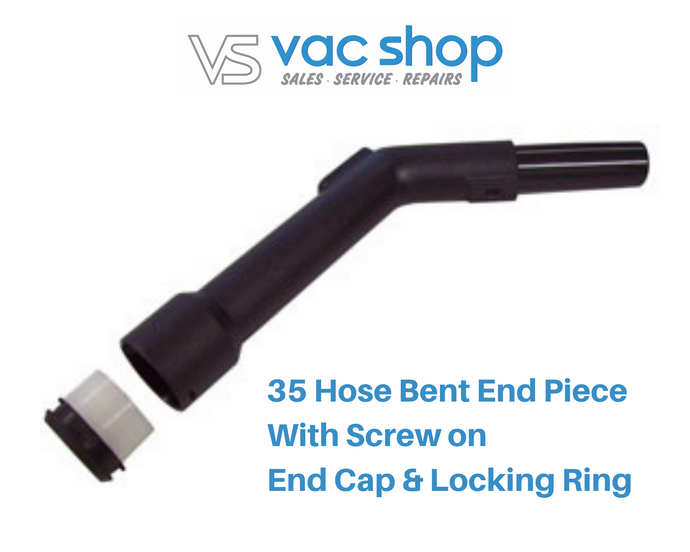 35mm Hose Bent End Piece Handle