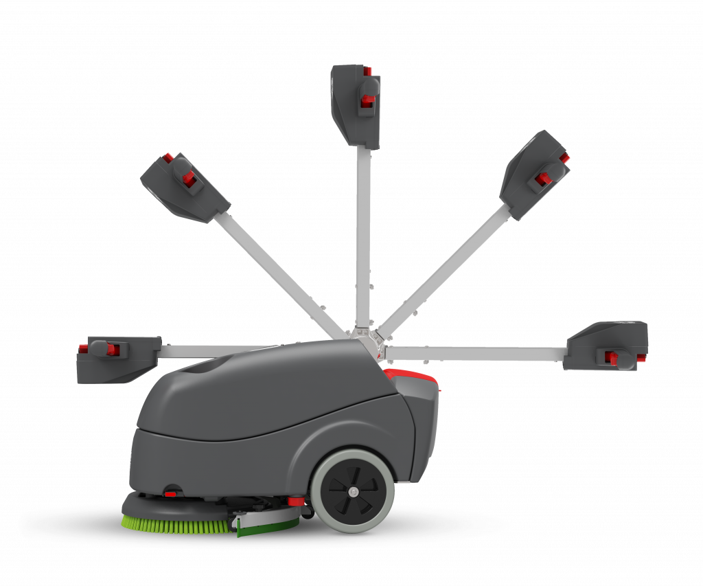 Numatic TTB1840NX Compact Battery Scrubber - call Vacshop today for best price