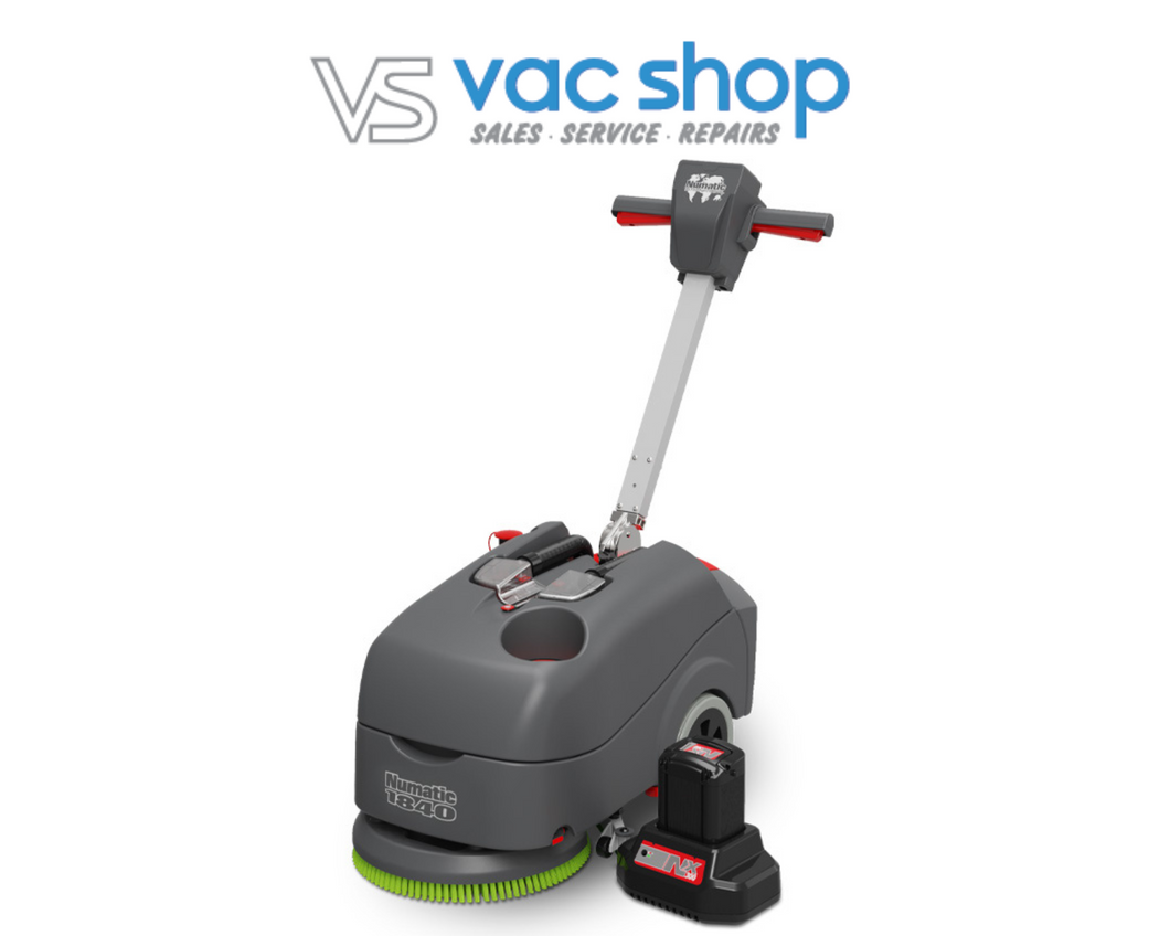 Numatic TTB1840NX Compact Battery Scrubber - call Vacshop today for best price