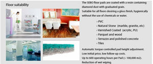 SEBO USH Polisher 'polish hard floors'