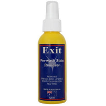 Load image into Gallery viewer, EXIT SOAP Stain Remover Pre Wash Spray 125ml