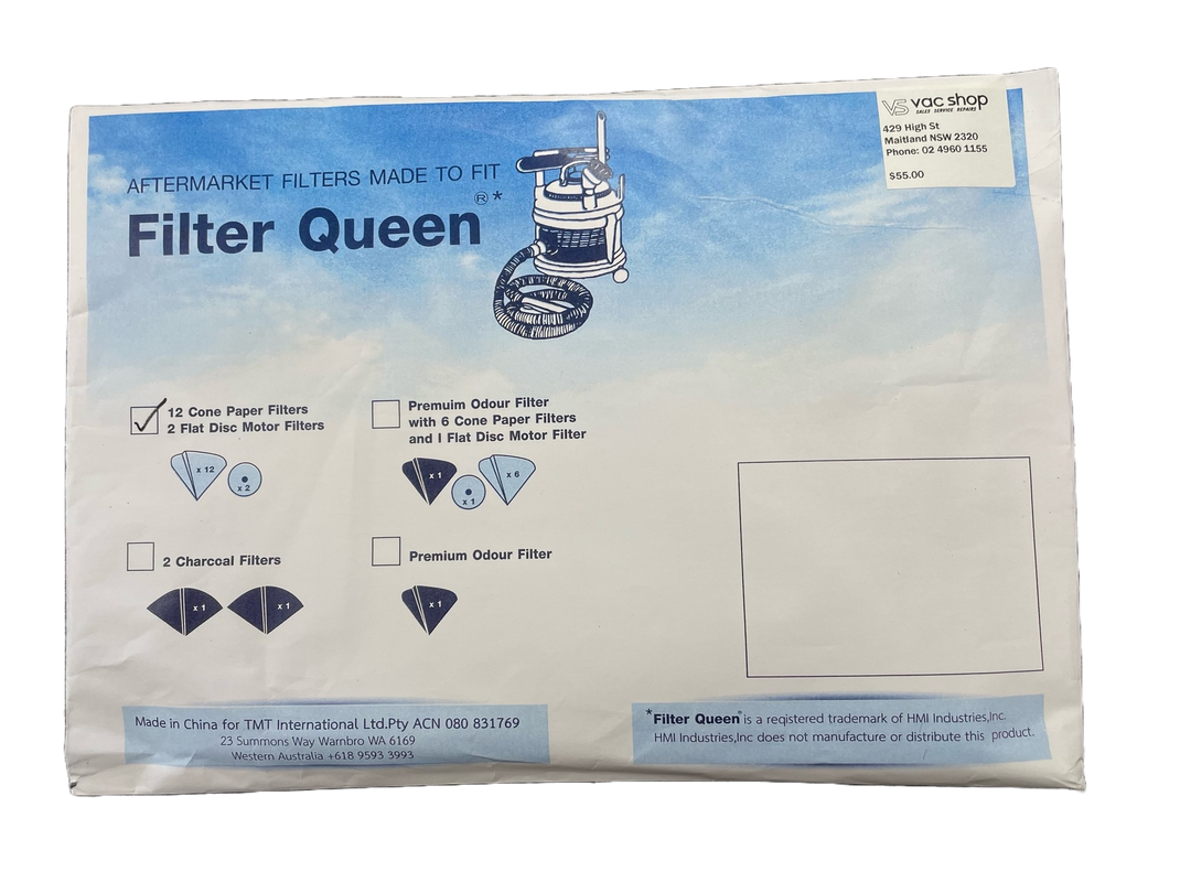 Filter Queen Compatable Filter Cones 12pkt