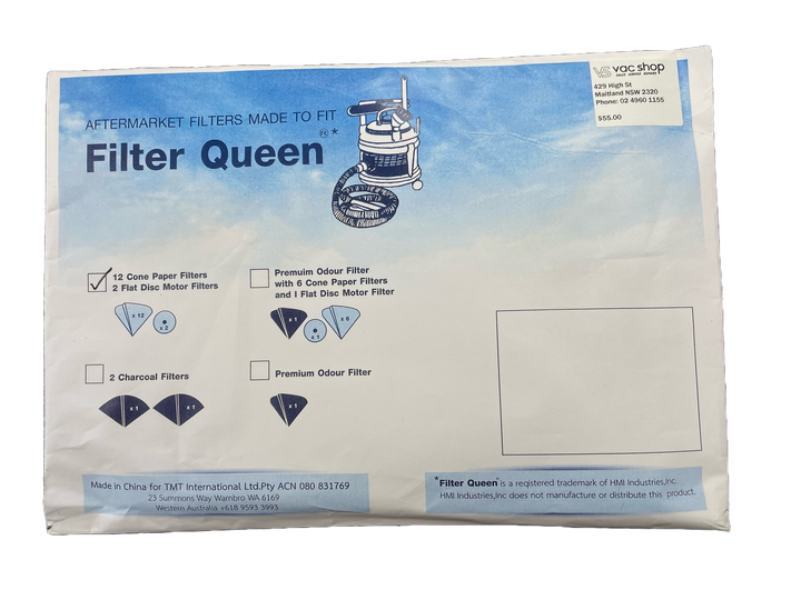 Filter Queen Compatable Filter Cones 12pkt