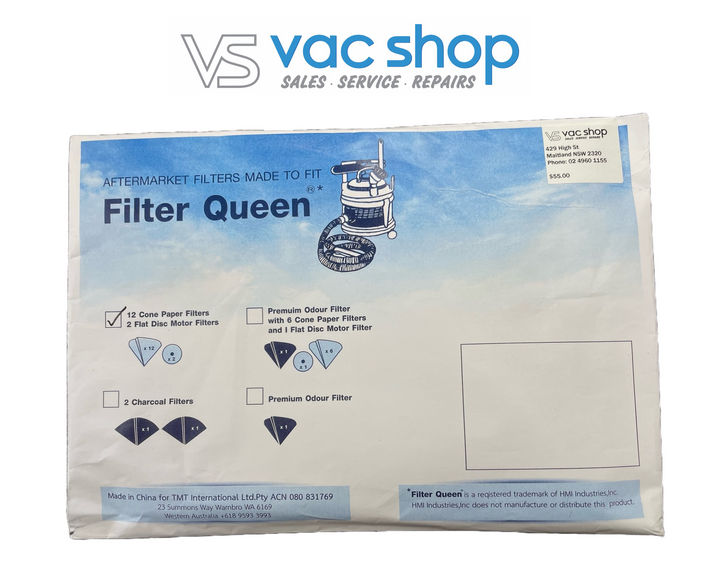 Filter Queen Compatable Filter Cones 12pkt