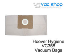 Load image into Gallery viewer, Hoover Hygiene VC358 vacuum cleaner bags