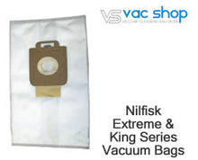 Load image into Gallery viewer, Nilfisk extreme king series vacuum bags