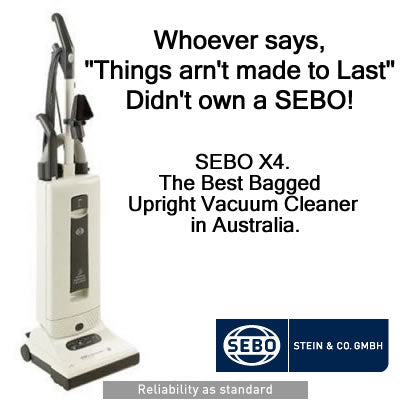 Sebo x4 automatic vacuum cleaner