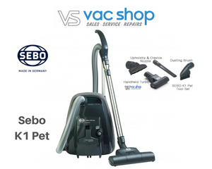 SEBO K1 (9668AU) Pet Hair Vacuum Cleaner Retired Model refer to E1