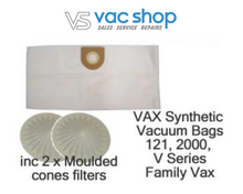 Load image into Gallery viewer, VAX 121, 2000, V10, V11, Sukka Vacuum Cleaner Bags