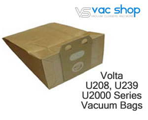 Volta 200 series vacuum bags