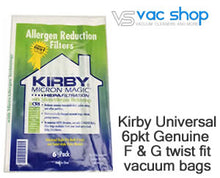 Load image into Gallery viewer, kirby genuine universal F - G series vacuum cleaner bags