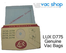 Load image into Gallery viewer, lux D775 genuine vacuum cleaner bags