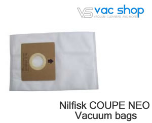 nilfisk coupe neo go series vacuum cleaner bags
