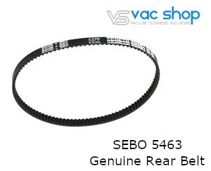 SEBO 5463 Genuine Belt -Fits the SEBO X4, X5, XP, Windsor Sensor, Kleenmaid