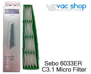 sebo 6033ER micro hygiene filter