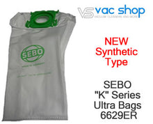 Load image into Gallery viewer, sebo 6629 synthetic vacuum cleaner bag