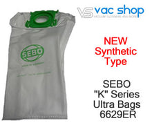 Load image into Gallery viewer, sebo 6629 synthetic vacuum cleaner bag