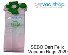 Load image into Gallery viewer, sebo 7029 synthetic vacuum cleaner bag