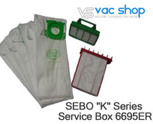Load image into Gallery viewer, sebo k series service kit 6695ER