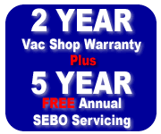 Sebo Automatic X4 Upright vacuum cleaner - NO LONGER AVAILABLE now refer to the X7 Boost
